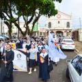 Religiosos da arquidiocese fazem peregrinação do Jubileu da Esperança